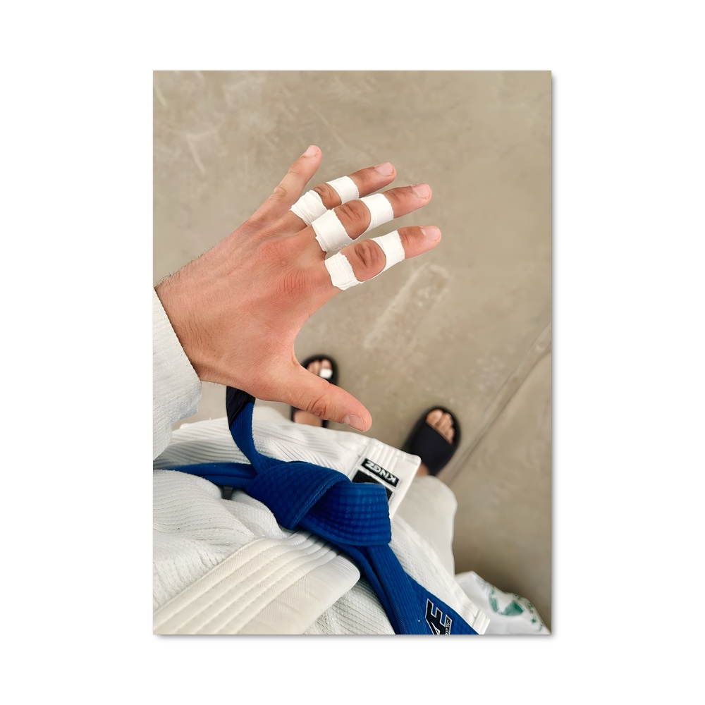 Poster Ceinture Blanche